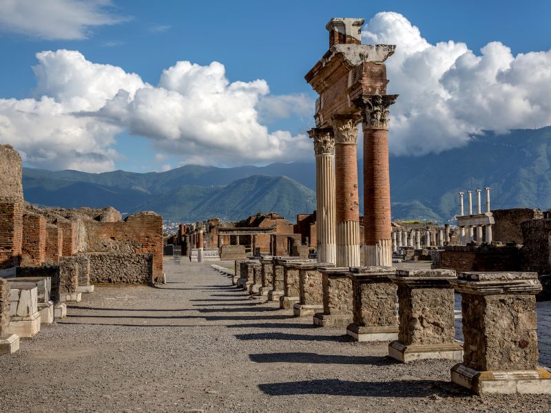 pompeya escapada desde roma